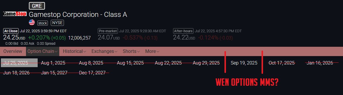 gheyTeeAy's tweet image. Henloo marketmakers, I would like to buy Call options on $GME in this gap here between august 29th and september 19th, also perhaps between 19th september and october 17th.
Can I buy those after GameStop has reached bottom on the chart? Thank you, gheys.
