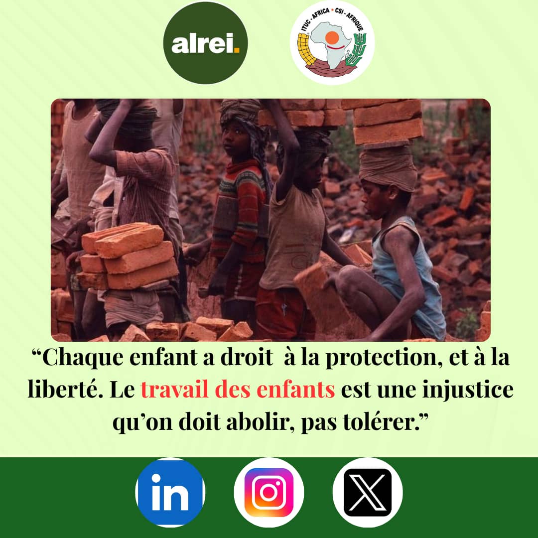 Le travail des enfants est une injustice que nous ne devons ni ignorer, ni justifier. Chaque enfant mérite de grandir dans un environnement sûr, entouré d’amour, d’éducation et de liberté. Mais trop d’enfants sont privés de ces droits essentiels, contraints de travailler dès leur