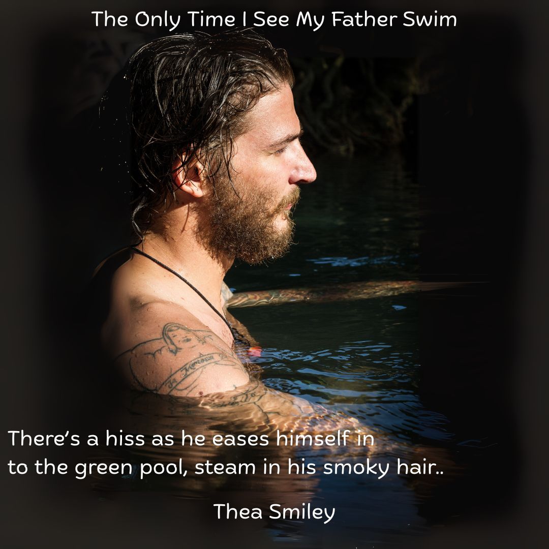 InkSweatTears's tweet image. In, 'The Only Time I See My Father Swim', Smiley's speaker paints a vivid portrait of a father, but more than that the relationship between themselves and their father.
Read it here: inksweatandtears.co.uk/thea-smiley-2/
#InkSweatandTears #Poetry #Submission