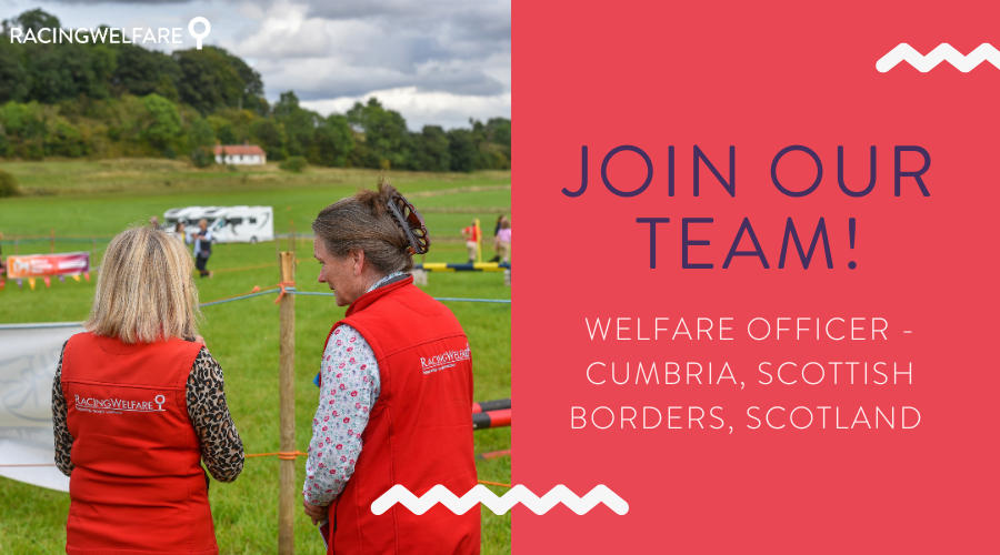 🚨 We're hiring!
Join our dedicated team as a Welfare Officer &amp; help make a real difference to the lives of racing’s people🐎

📍Location: Cumbria, Scottish Borders, Scotland
📅 Apply now: racingwelfare.co.uk/workwithus/wel…

#JobAlert #WelfareOfficer #RacingWelfare #NowHiring