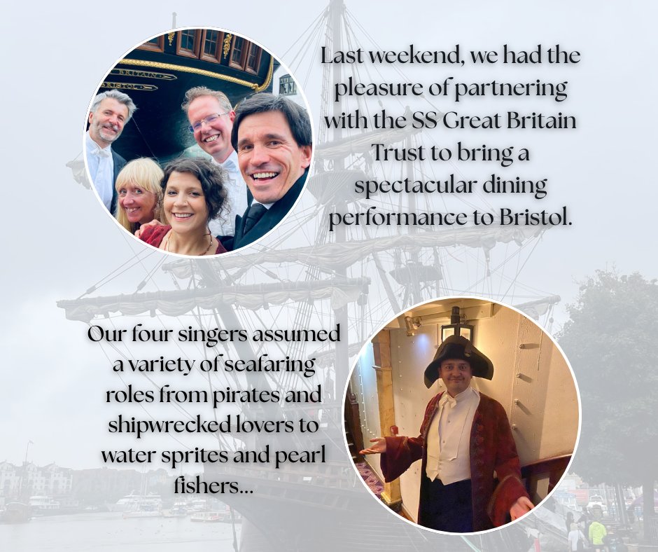 if_opera's tweet image. TALES FROM THE SS GREAT BRITAIN
Everything was shipshape for our debut aboard Brunel's SS Great Britain alongside The Bristol Ensemble last weekend and we had a whale of a time! We hope everyone enjoyed themselves as much as we did!