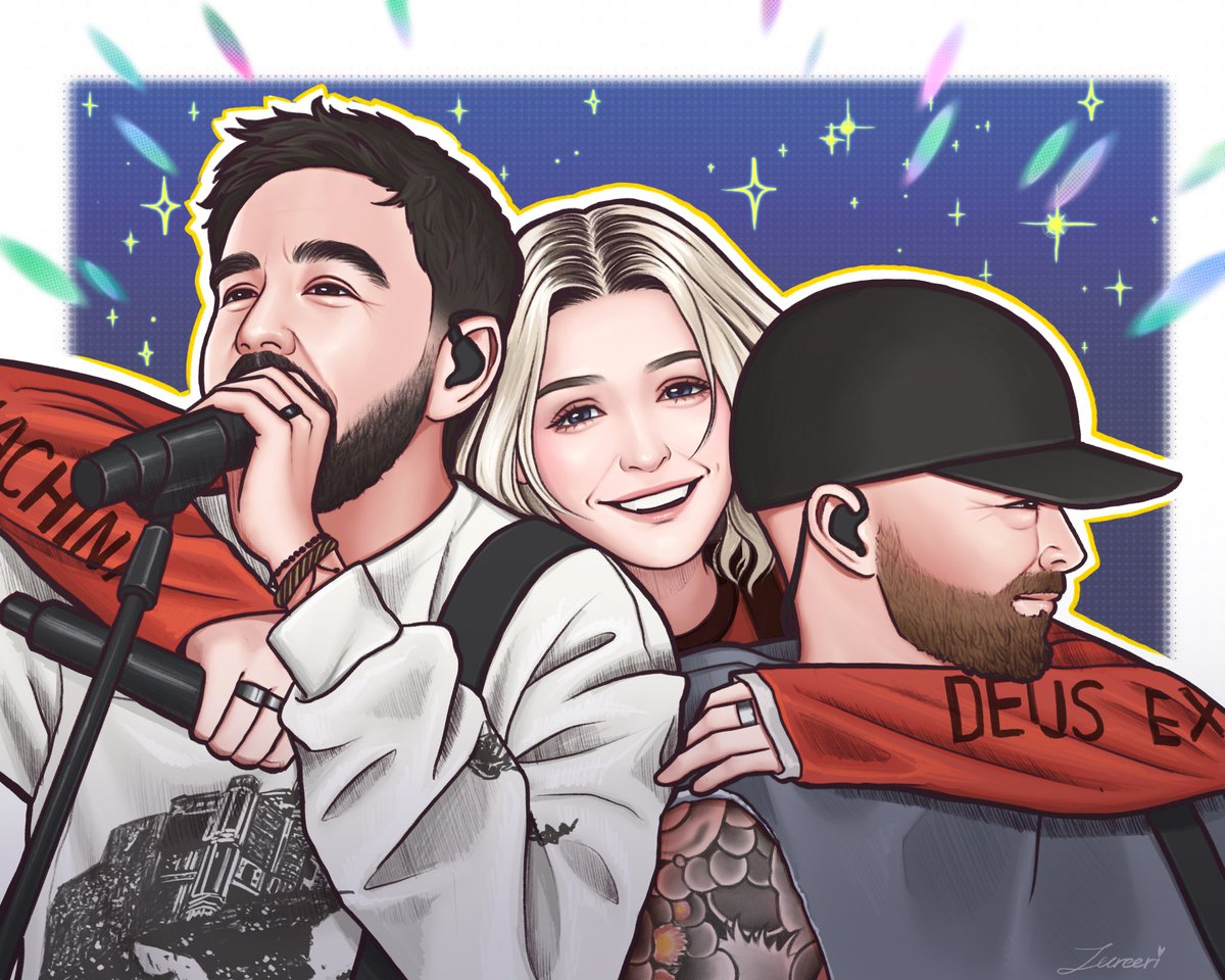 Jureeri's tweet image. Siblings Energy 😝

#linkinpark #LPfanart
