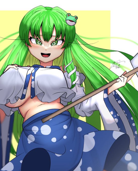 再掲早苗さん

#東方Project #东方Project #touhou #동방프로젝트  #東風谷早苗 