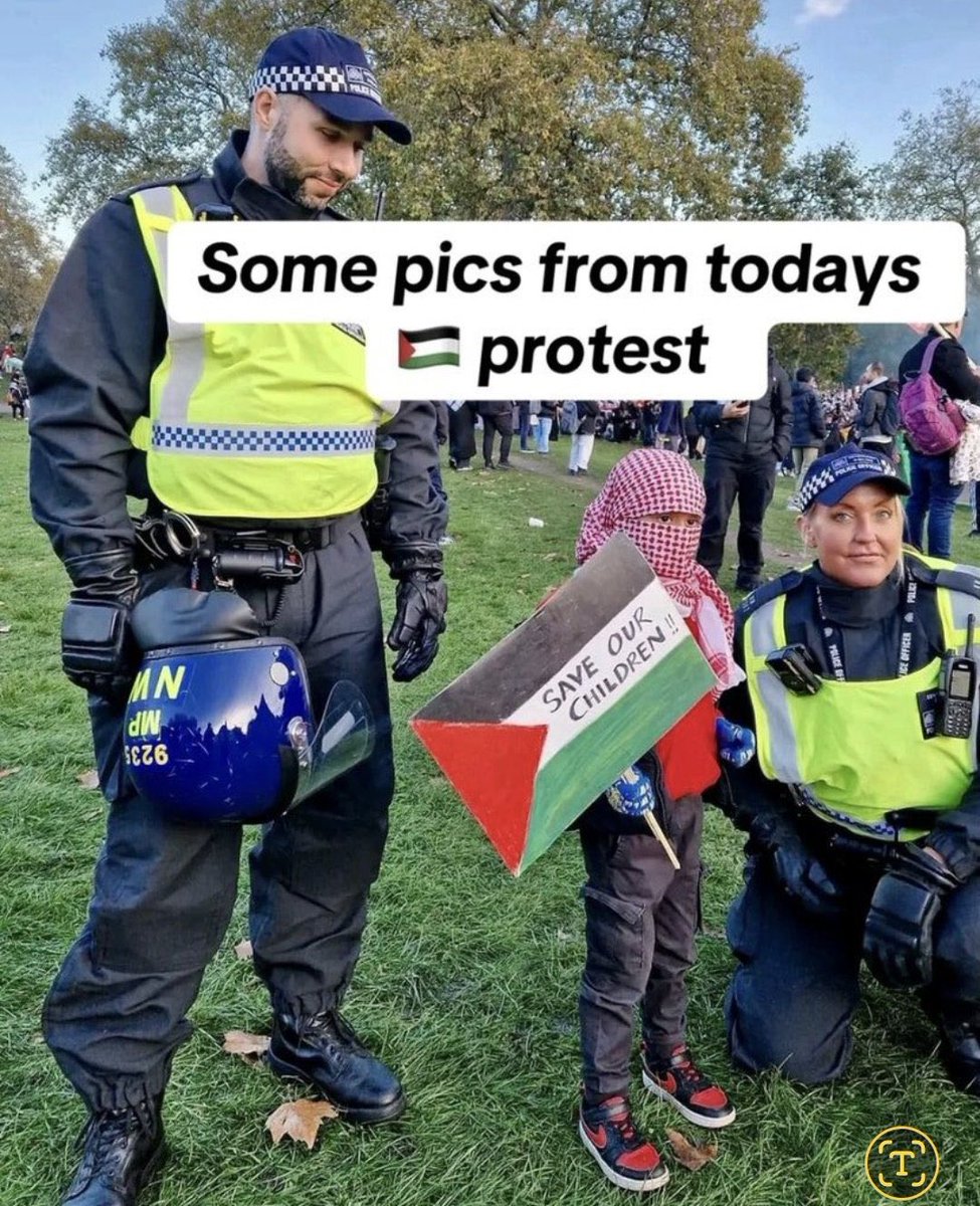 pippaisright's tweet image. ๐ฅ @metpoliceuk showing thier real allegiances!!
Welcome to London ๐ฌ๐ง
