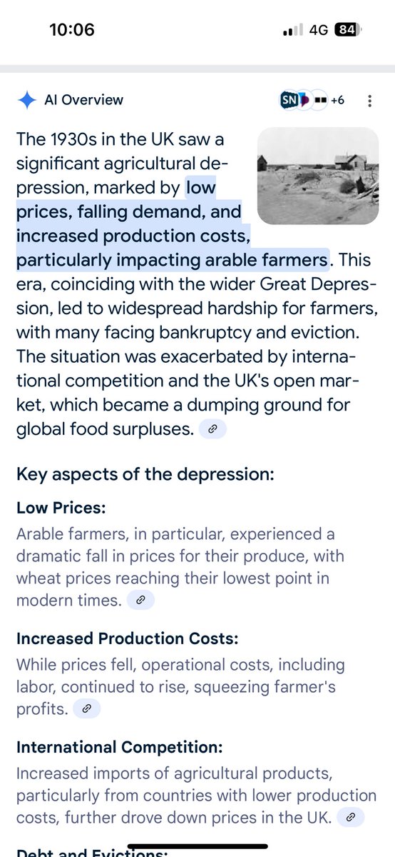 charlespaynter's tweet image. Seem familiar?
The great agriculture depression 1930’s.
If weather patterns continue in this destructive manner & politicians & the food industry don’t wake up to what’s happening, this could easily happen again 🤷
@LabourPartyUK @TWBFarms @wheat_daddy @loosecollie