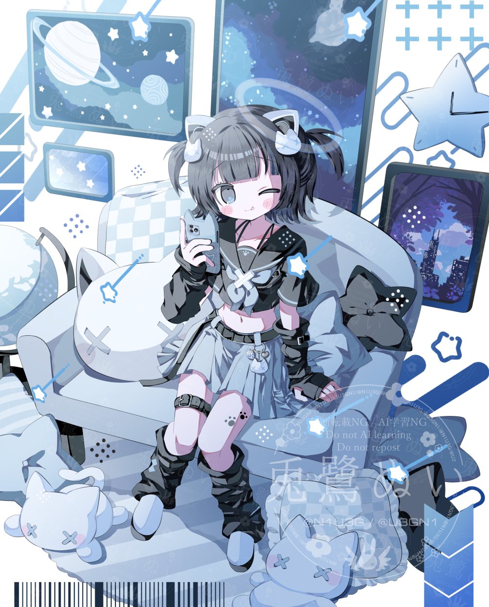 一緒おでかけ灰兎さん 兎鷺ぬい on X: 