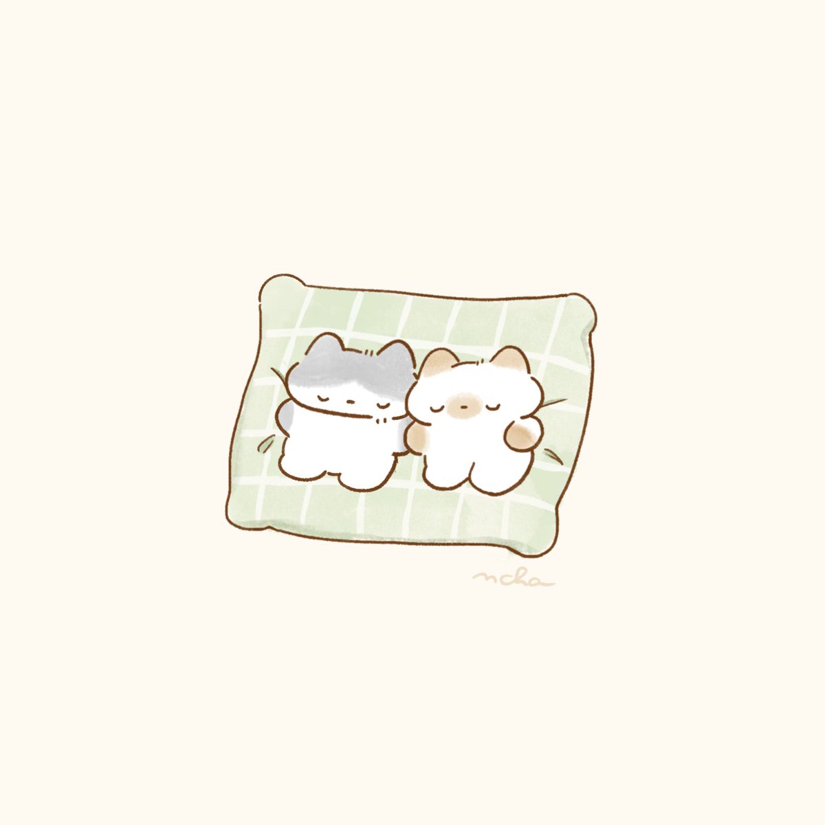 おひるね
 #イラスト  #illustration  #ちゃいとすみ