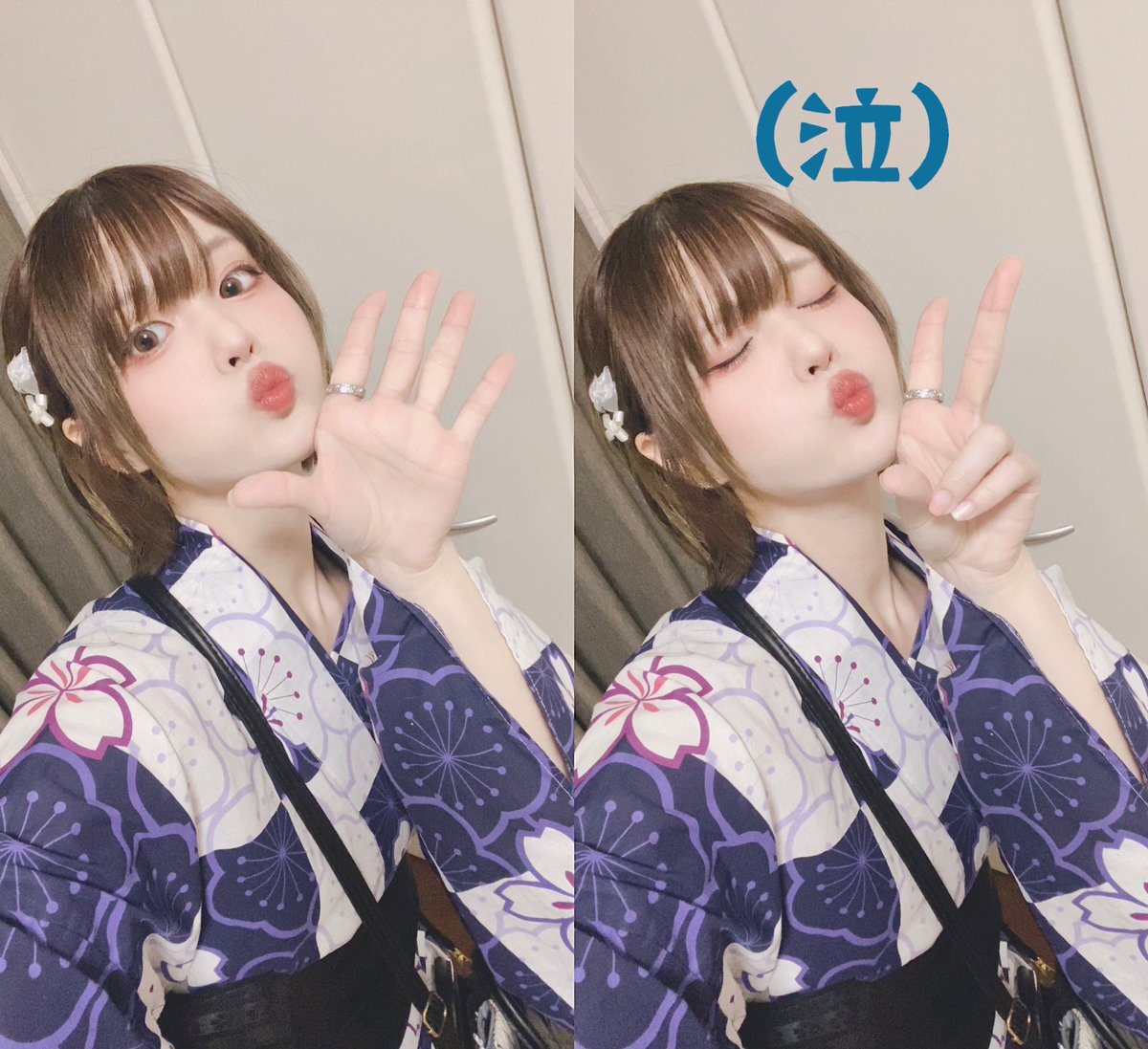 bandam33's tweet image. 今年は青い浴衣にしてみた！！！🎆
けど今回も可愛いと言ってもらえなかったので誰かに可愛いと言われたいです、、、😢😢