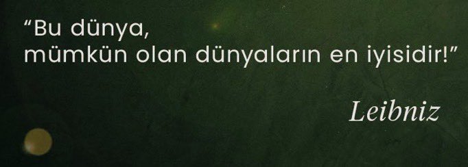 Fparrhesia's tweet image. “Mümkün dünyaların en iyisi bu ise, melekler aşkına, ötekiler nasıldır acaba?!”
Voltaire | Candide
