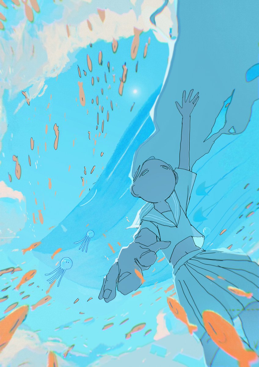 aamu346's tweet image. ☀️
#イラスト