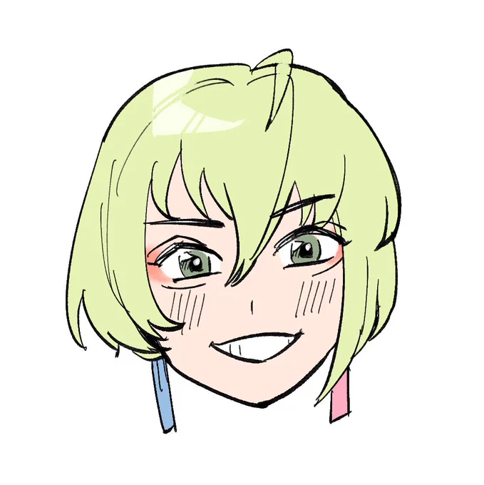 昨日夜中に天伝を見ており描いていた左文字 ※.5