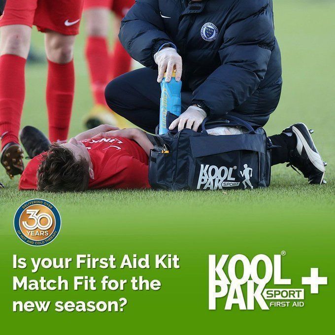 Looking to restock your first aid kit ahead of 2025/26? 🚑

If so, our partners at <a href="/KoolpakUK/">Koolpak</a> have some special discounted prices available to affiliated clubs. 

👉 buff.ly/3ypcXO8