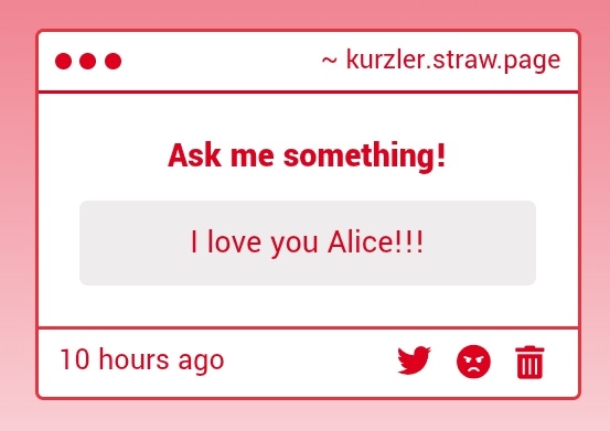 kurzler's tweet image. I LOVE YOU MORE
