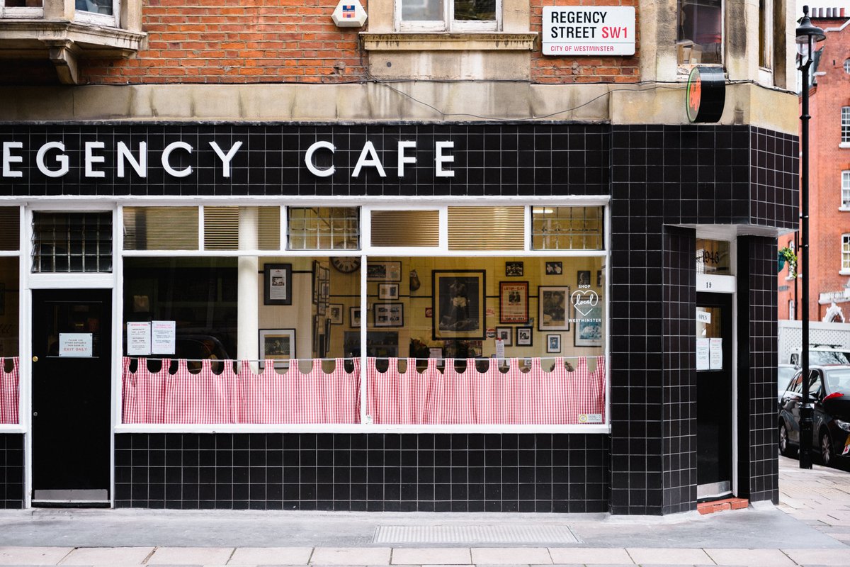 NEWS: The leasehold sale of the Regency Café in Pimlico, Westminster has just been announced, for an undisclosed sum.

Founded in 1946, the Regency has developed a cult following as one of the dwindling number of greasy spoon caffs in London. Over past three decades it has