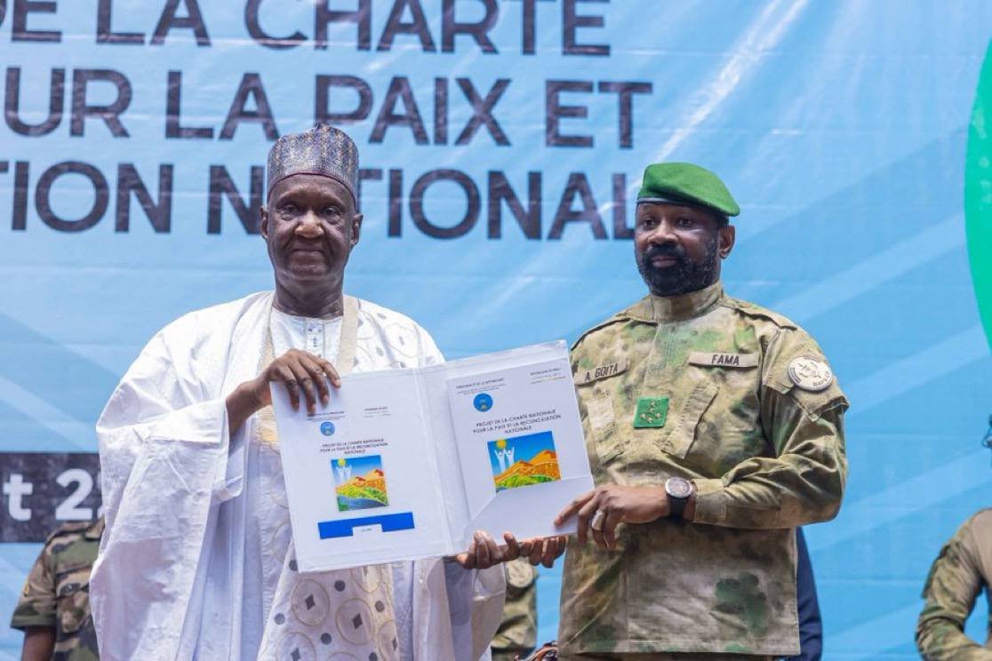 🇲🇱Mali🇲🇱

Assimi Goïta has just signed the new "charter for peace and reconciliation".

Talking about peace in reconciliation at the moment in Mali is kind of ironic!

#AESinfo #Mali #Team223