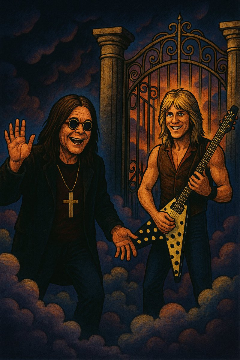 CoffeeNGrit's tweet image. Good Wednesday my fellow deplorables!
Yesterday brought the news of the legendary Ozzy Osbourne passing away. His music has inspired millions, and I’m one of them. I’ve been listening since the 70s and him and his music have been a part of my life ever since. I’ll have…