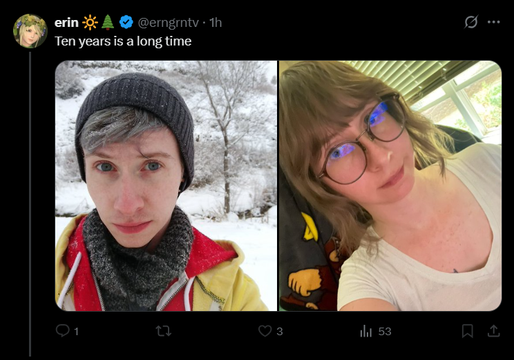 Tsdm235's tweet image. Troons do not care about what women have to go through.
Just another reminder that they are not trying to be women cos they feel like women. It's all just a fetish.
He grew his hair and learnt how to "pose" so that huge nose looks smaller.
Still a man with a fetish