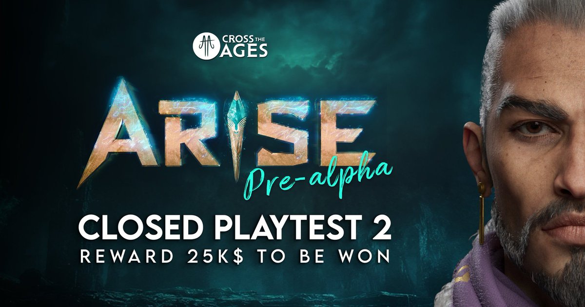 RazeL (@0xrazelx) on Twitter photo Gm everyone ⚔️
The 25K$ ARISE Closed Playtest 2 TOURNAMENT is now live
Available to the whitelisted <a href="/CrossTheAges/">Cross The Ages</a> community (mint pass owners) and also to the <a href="/Moca_Network/">Mocaverse💼🪐</a> community 🩷
I still have a couple of things to finish up IRL, then I'll start the stream maybe a Gm everyone ⚔️
The 25K$ ARISE Closed Playtest 2 TOURNAMENT is now live
Available to the whitelisted <a href="/CrossTheAges/">Cross The Ages</a> community (mint pass owners) and also to the <a href="/Moca_Network/">Mocaverse💼🪐</a> community 🩷
I still have a couple of things to finish up IRL, then I'll start the stream maybe a