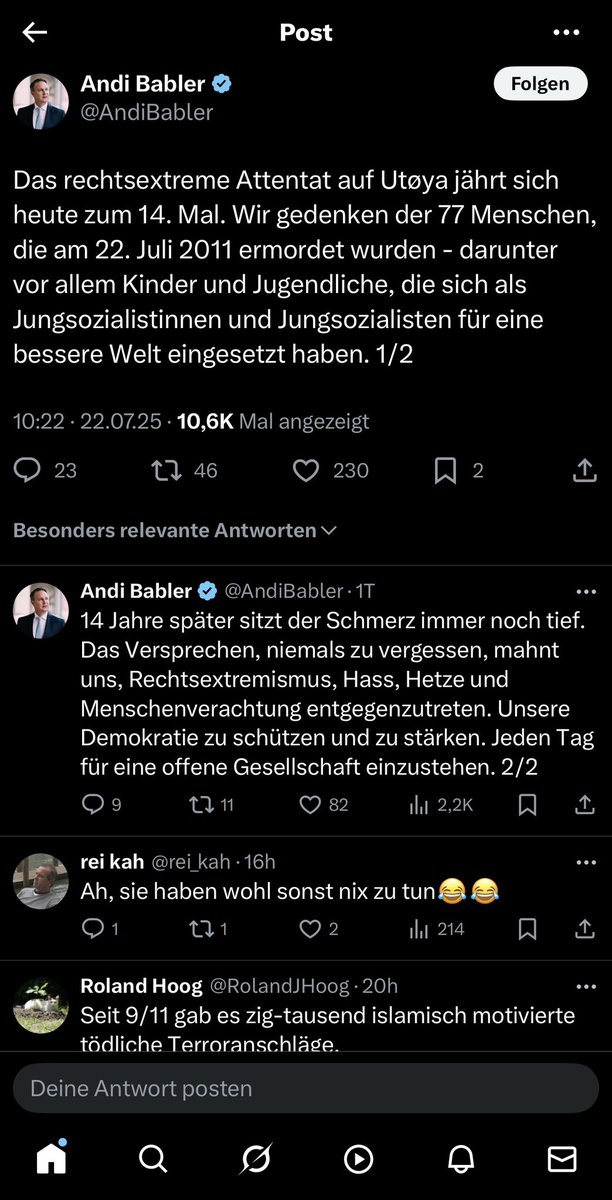 chrisi_tri's tweet image. wo ist der tweet hin? 🤔 hat X einen bug oder der andi?