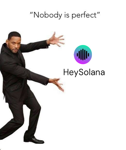 useHeysolana's tweet image. Gm HeySolana Fam!
Voice-powered swaps, bill payments, and off-ramps?
HeySolana is THE wallet 😎