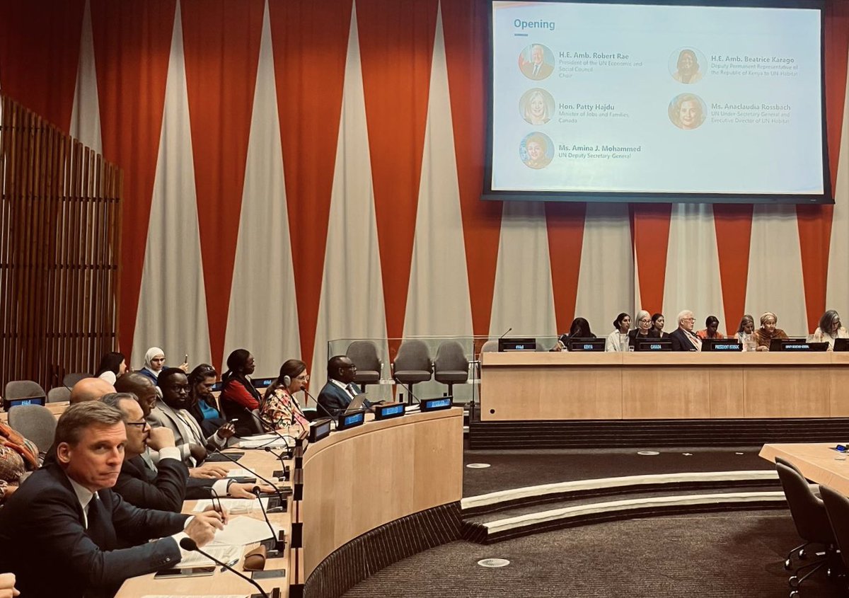 EESC_President's tweet image. Spoke at the High-Level Dialogue on Adequate Housing for All, chaired by @UNECOSOC President H.E. Bob Rae 🏠 during #HLPF2025.
Ensuring access to safe and affordable housing is key to achieving the #SDGs and leaving no one behind 🌍
#Agenda2030