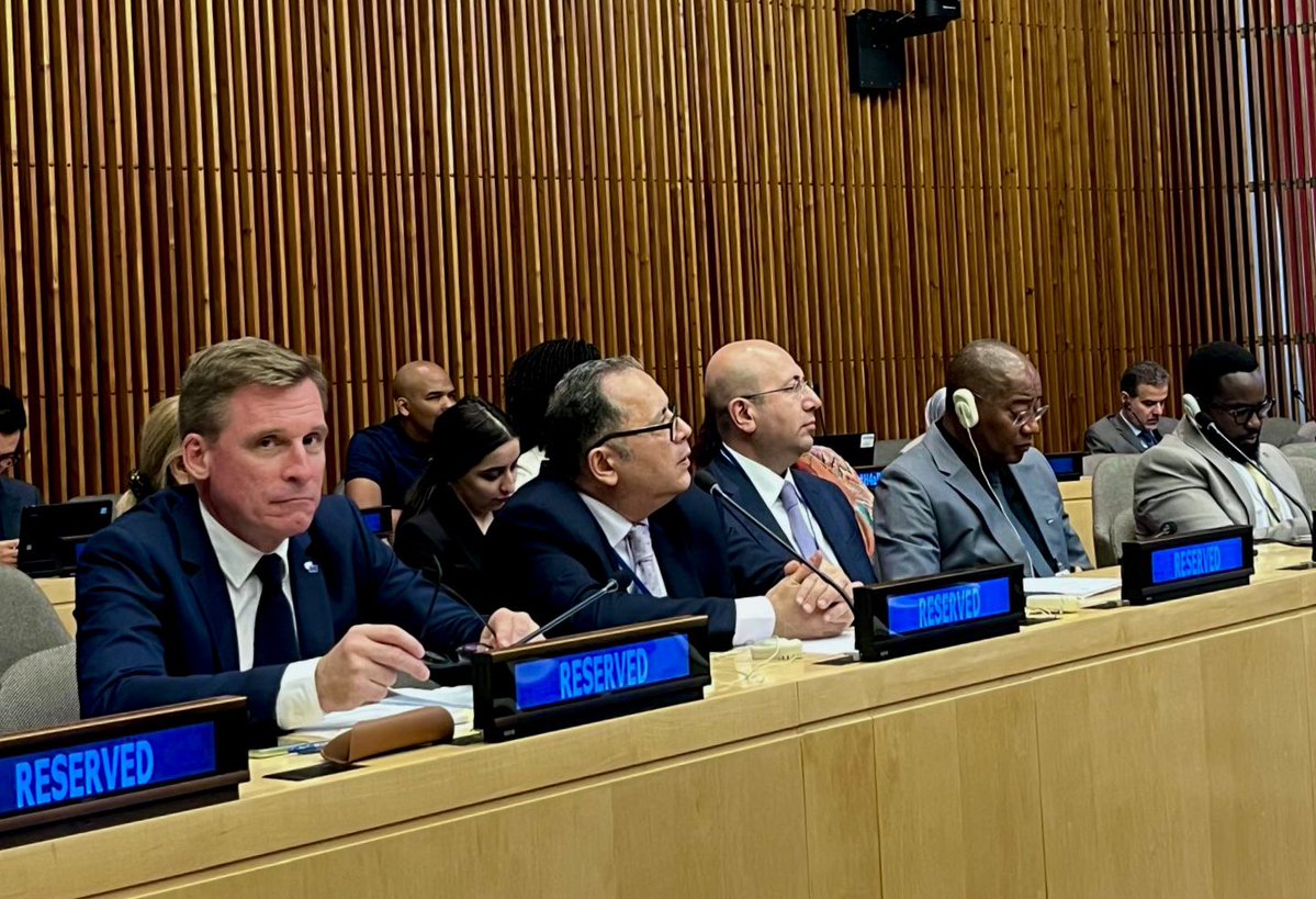 EESC_President's tweet image. Spoke at the High-Level Dialogue on Adequate Housing for All, chaired by @UNECOSOC President H.E. Bob Rae 🏠 during #HLPF2025.
Ensuring access to safe and affordable housing is key to achieving the #SDGs and leaving no one behind 🌍
#Agenda2030