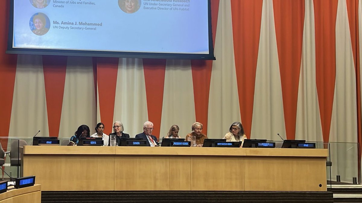 EESC_President's tweet image. Spoke at the High-Level Dialogue on Adequate Housing for All, chaired by @UNECOSOC President H.E. Bob Rae 🏠 during #HLPF2025.
Ensuring access to safe and affordable housing is key to achieving the #SDGs and leaving no one behind 🌍
#Agenda2030