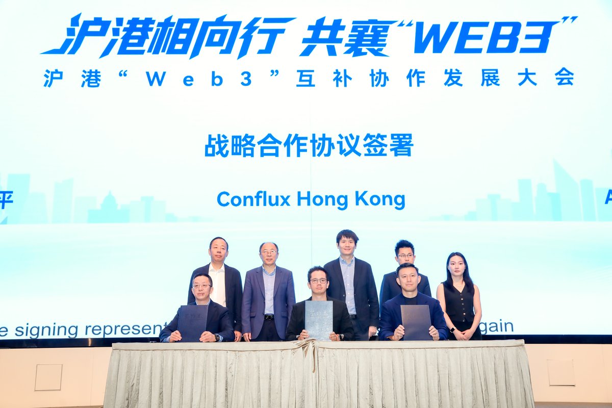 AnchorX (@anchorx_ltd) on Twitter photo On July 18-20, 2025, Conflux Technology & Ecosystem Conference 2025 took place in Shanghai, China. At the event, AnchorX, <a href="/Conflux_Network/">Conflux Network Official</a> and Eastcompeace Technology (002017.SZ) formed a strategic partnership to jointly advance overseas benchmark projects in On July 18-20, 2025, Conflux Technology & Ecosystem Conference 2025 took place in Shanghai, China. At the event, AnchorX, <a href="/Conflux_Network/">Conflux Network Official</a> and Eastcompeace Technology (002017.SZ) formed a strategic partnership to jointly advance overseas benchmark projects in