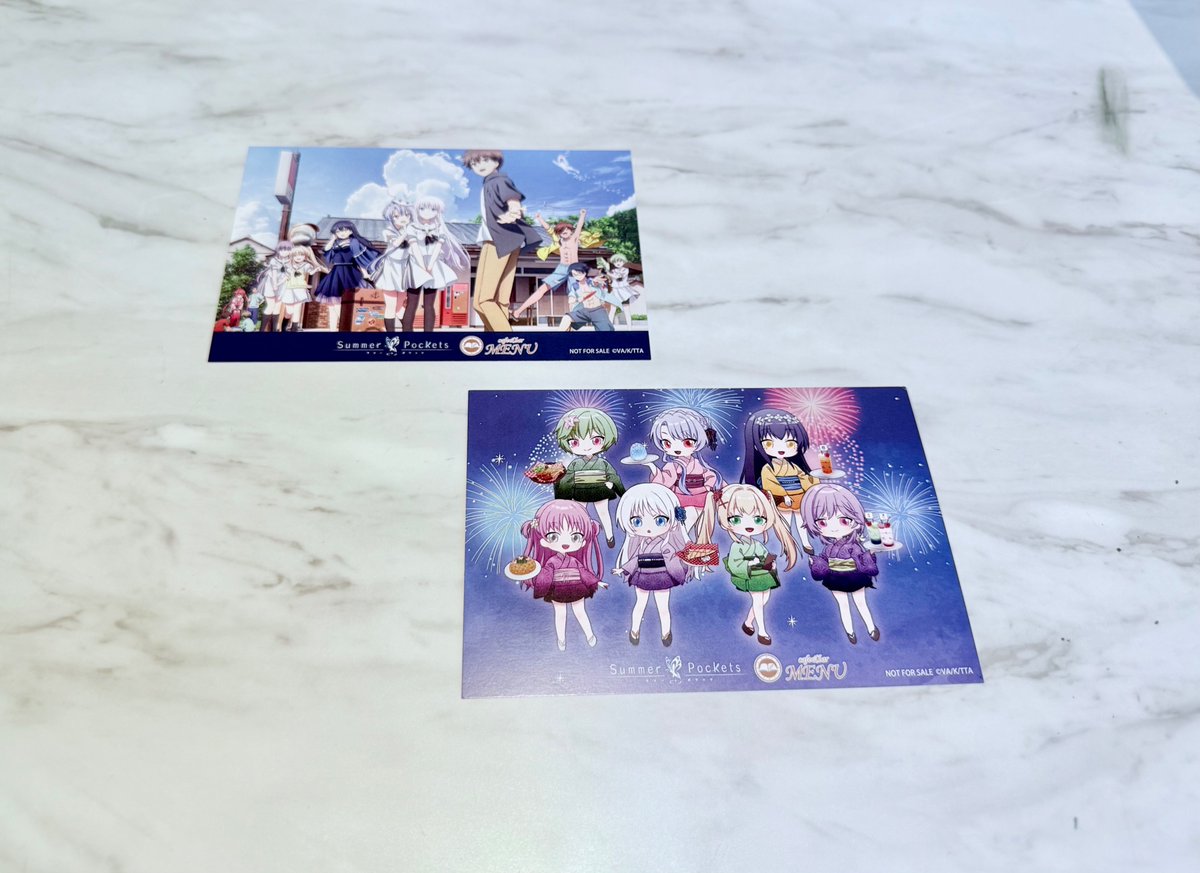 cafebarMENU's tweet image. X感想ポストキャンペーン実施中!
#サマポケアニメカフェ とポストして、限定イラストカードをゲットしましょう♪
サマポケアニメカフェを皆さんで盛り上げましょう!