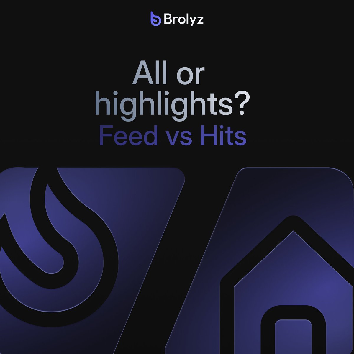 BrolyzFi's tweet image. On Brolyz, Feed shows you everything from the smallest whispers to the biggest waves.
While Hits focuses on the moments everyone is talking about.
Both are yours to explore.
→ brolyz.com/?invitation=R8…