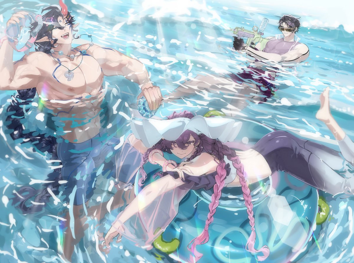 July set of summer vacation by the sea🏝️☀️