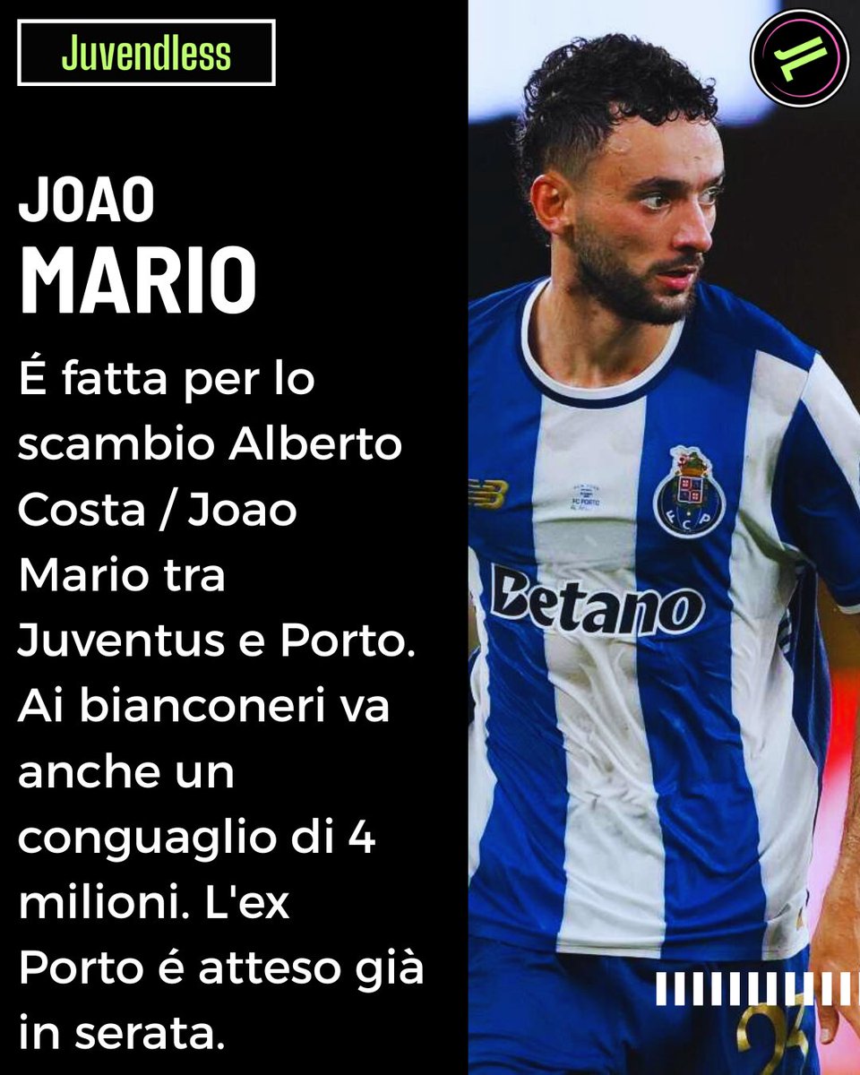 JuvEndLess's tweet image. #joaomario #calciomercato #Juventus #juvendless