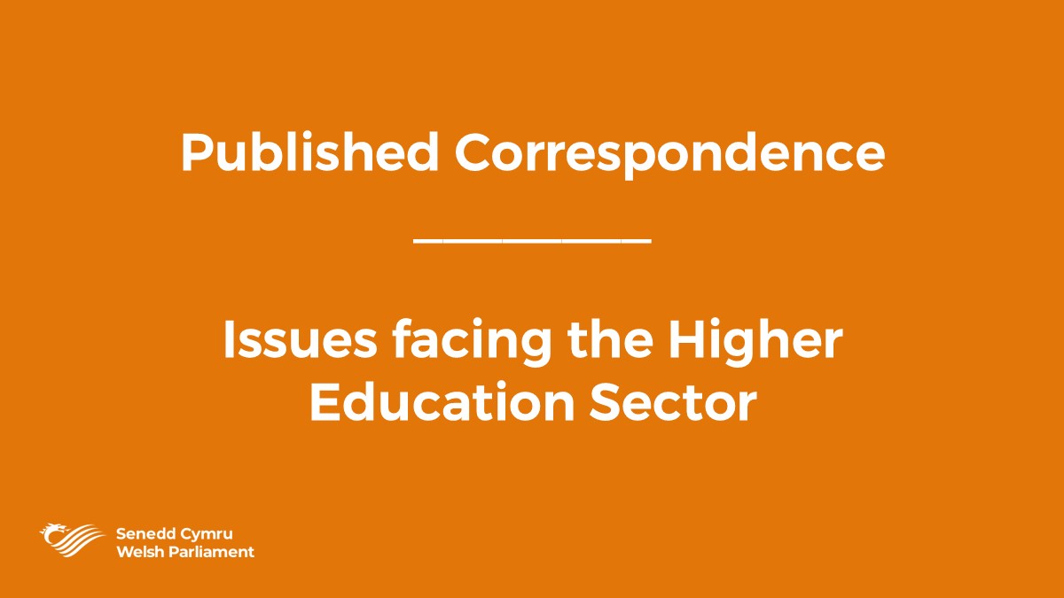 SeneddChildren's tweet image. 📢We have written to the Higher Education Policy Institute seeking solutions to the challenges we have heard relating to the issues facing the Higher Education Sector.
📄 Read our letter hear: business.senedd.wales/documents/s163…