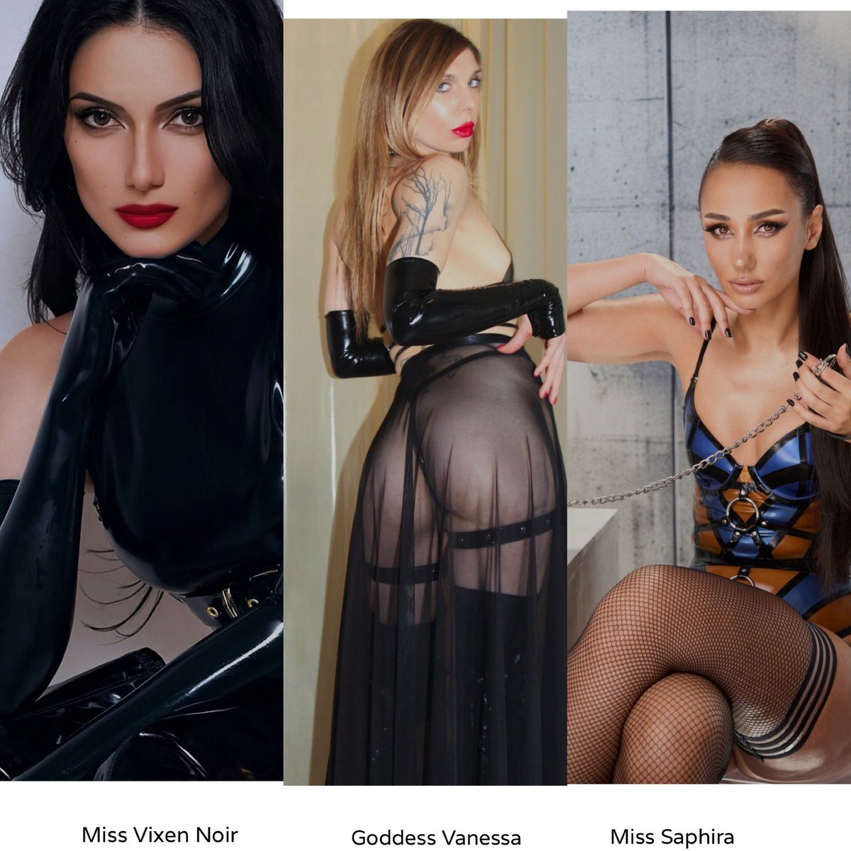 Heute im Studio fetisch-institut.com <a href="/MissVixenNoir/">𝐌𝐈𝐒𝐒 𝐕𝐈𝐗𝐄𝐍 𝐍𝐎𝐈𝐑</a> <a href="/MissSaphiraBln/">MissSaphira</a>