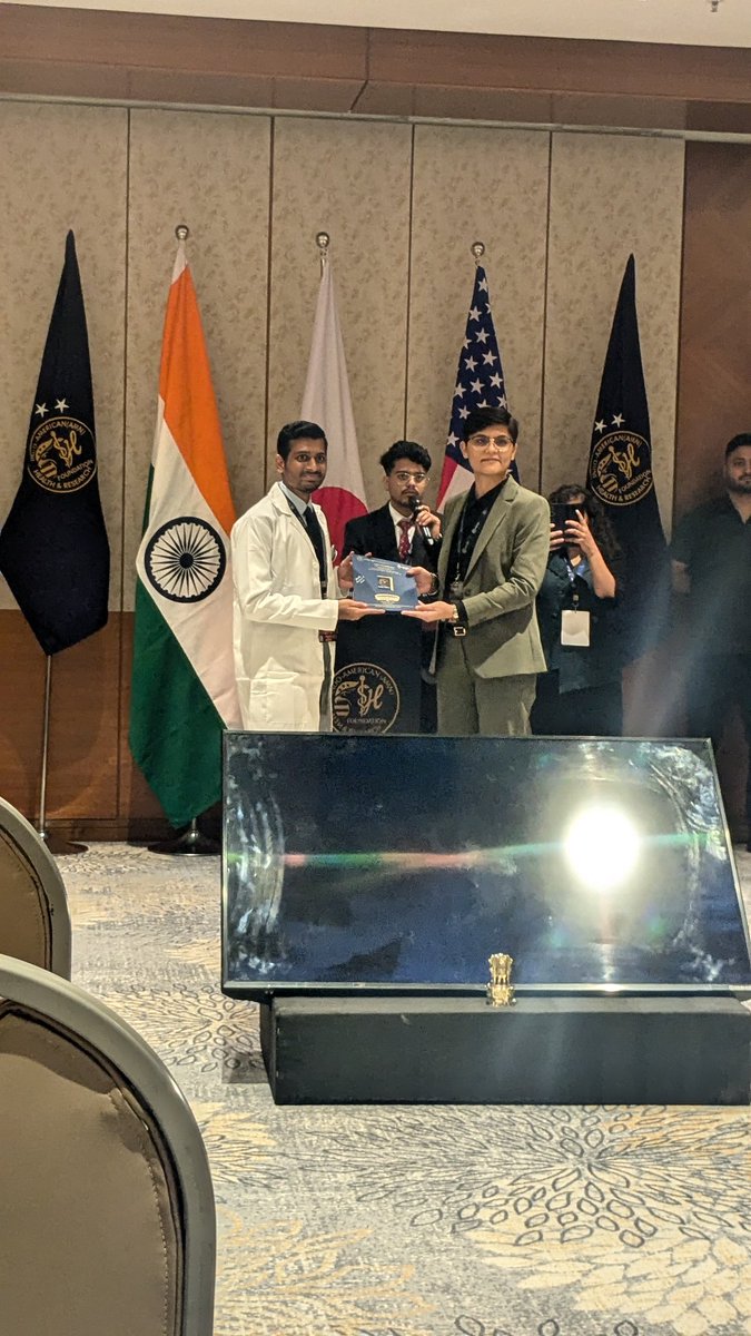 Honored to have participated as a Professional Poster Presenter at Nation's Plenary Health and Research Summit (NPHRS'25) held at Bharat Mandapam, New Delhi. Grateful for the opportunity to learn, share, and grow!

#MedTwitter
#conference
#networking