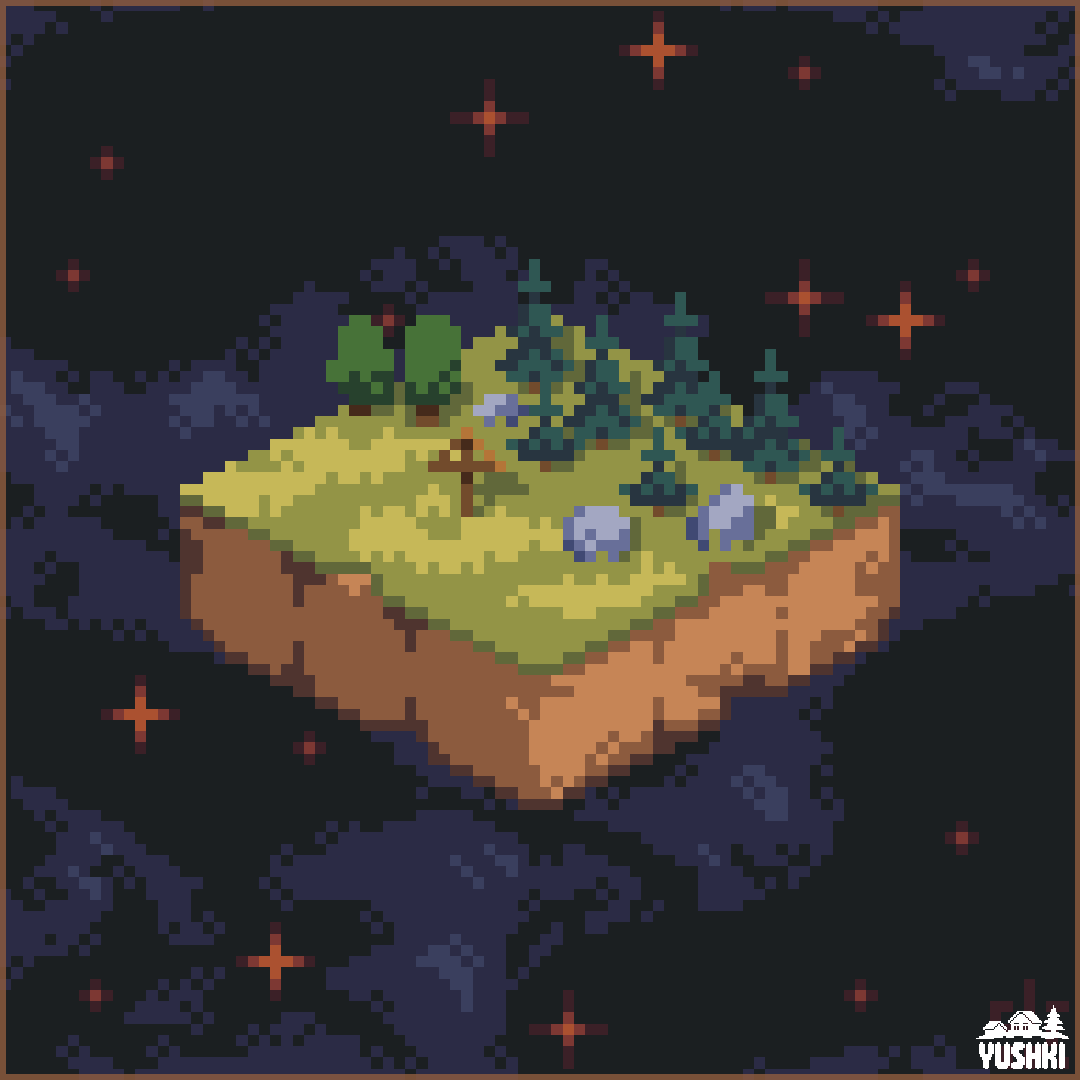 YushkiArtDev's tweet photo. Loading...🌲🌟

#yushkiart #pixelart #aseprite #ドット絵 #spriteart https://t.co/AI7vPydqtZ