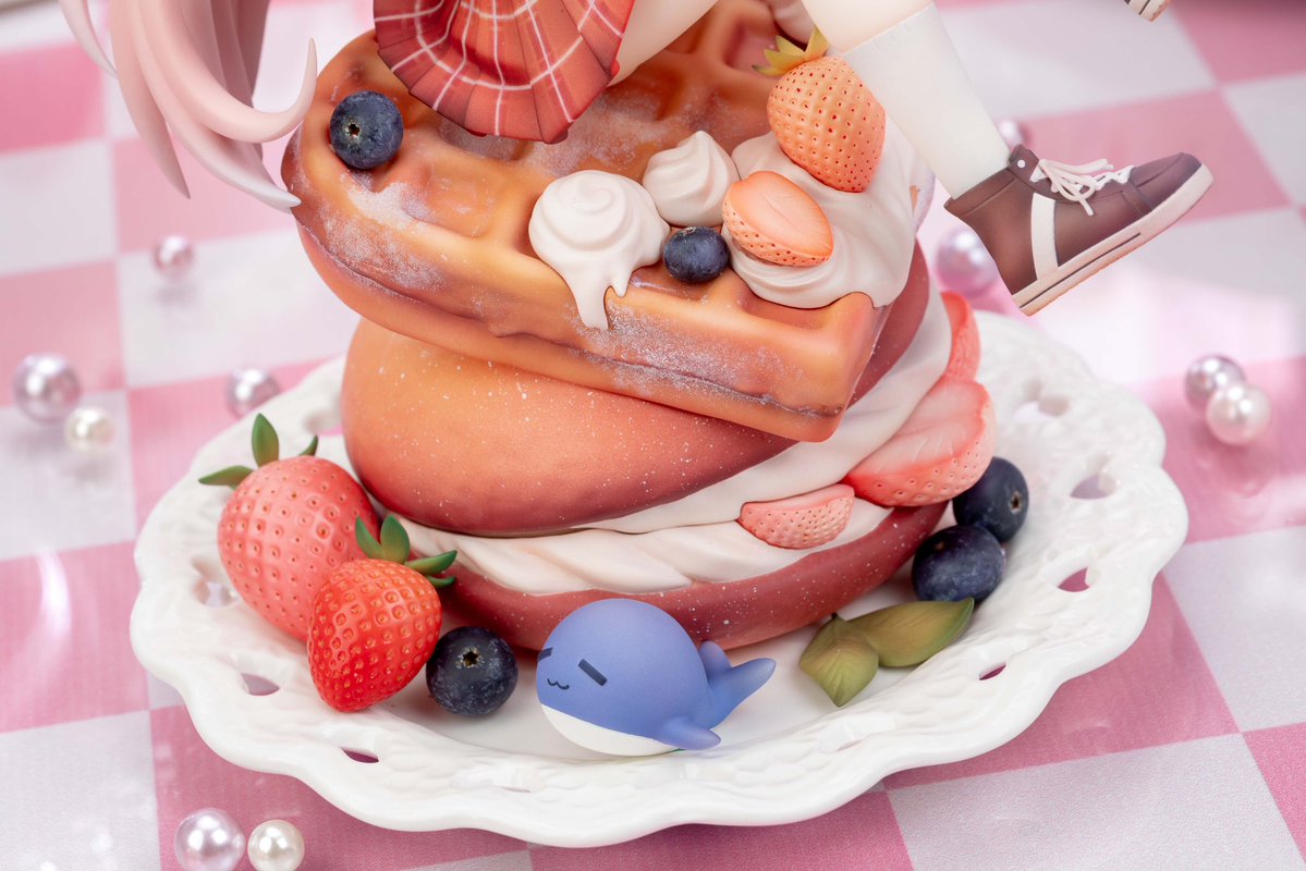 Momo_Studio1's tweet image. #WF2025S 展示・販売予告⑥
「今日はホシノ、いかがですか!🥯🍓」
『新作』小鳥遊ホシノ ~スイーツタイムver.~
塗装師による渾身の彩色で、シーンの細部まで忠実に再現!🫐🍓
さらに、イラスト担当の春日先生も当日現地にてお手伝い予定です!
この機会をぜひお見逃しなく!…