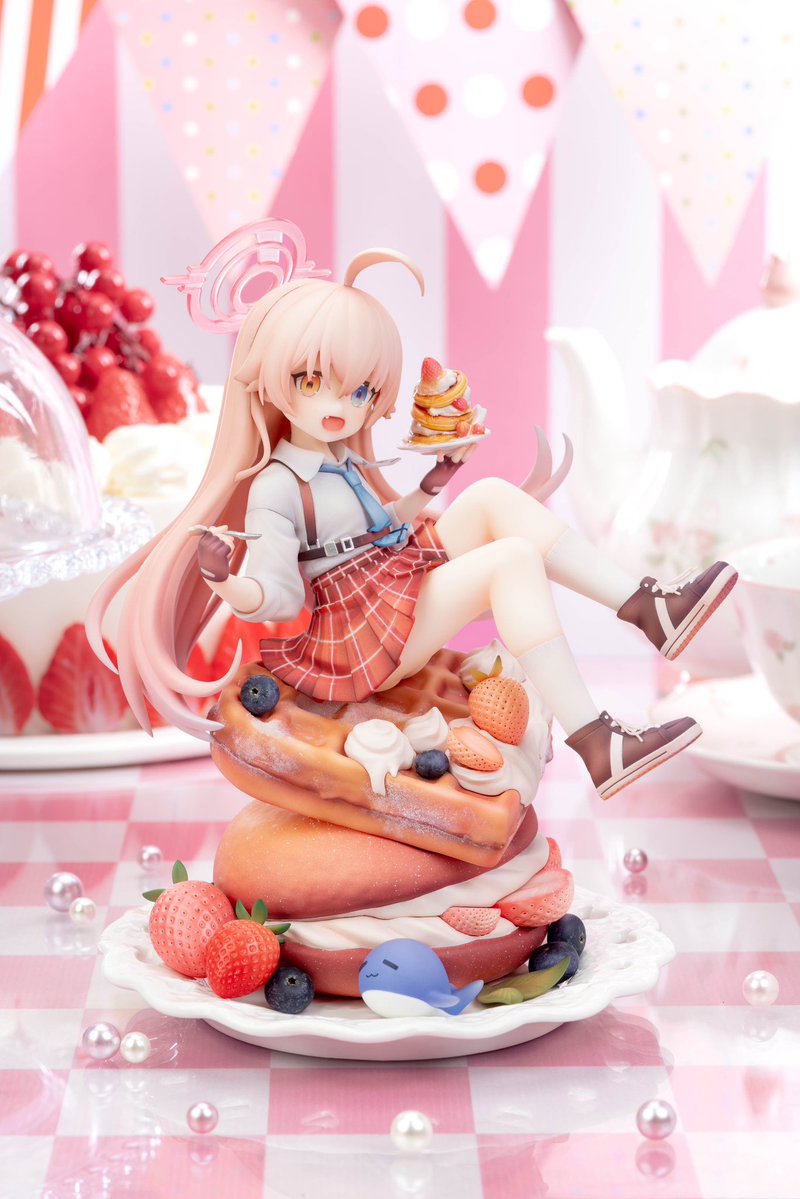 Momo_Studio1's tweet image. #WF2025S 展示・販売予告⑥
「今日はホシノ、いかがですか!🥯🍓」
『新作』小鳥遊ホシノ ~スイーツタイムver.~
塗装師による渾身の彩色で、シーンの細部まで忠実に再現!🫐🍓
さらに、イラスト担当の春日先生も当日現地にてお手伝い予定です!
この機会をぜひお見逃しなく!…