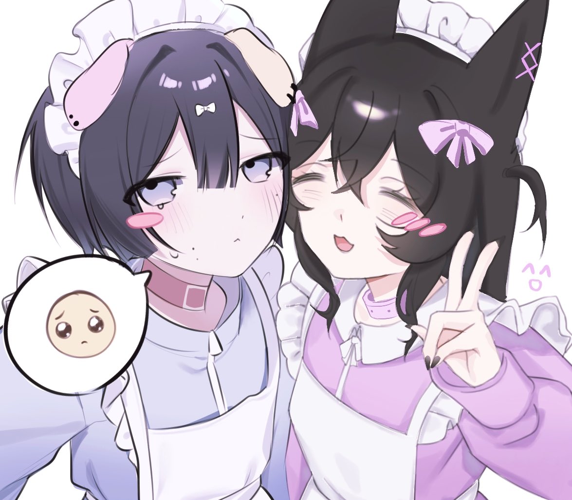 xioyolk's tweet image. Cocoyolk maids @kaiicoco