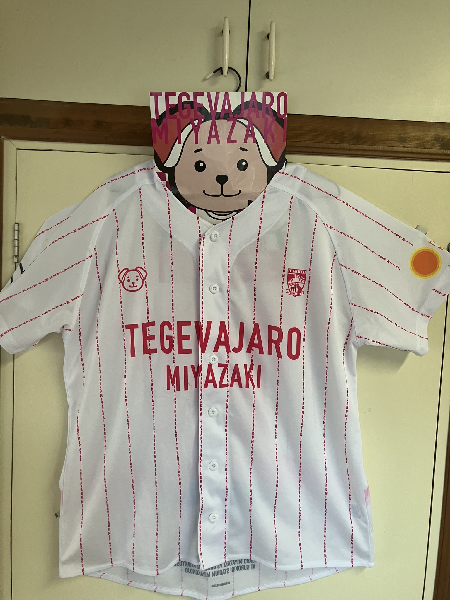 ザスパ群馬　ベースボールシャツ 非売品 ザスパ群馬 ベースボールシャツ 新品 1枚