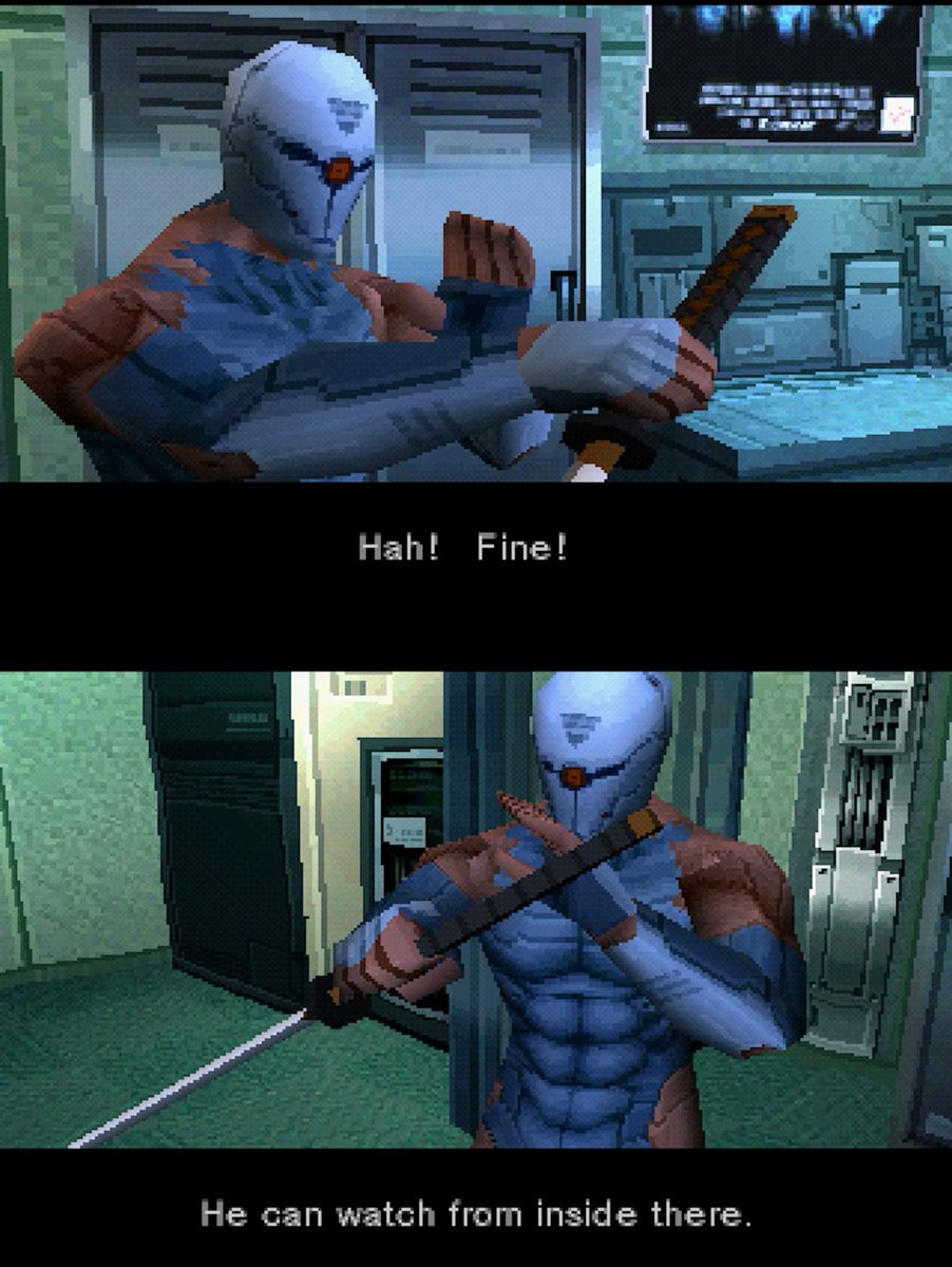 MetalGear_QWC's tweet photo. Metal Gear Solid (1998) https://t.co/zCmboGiJQj