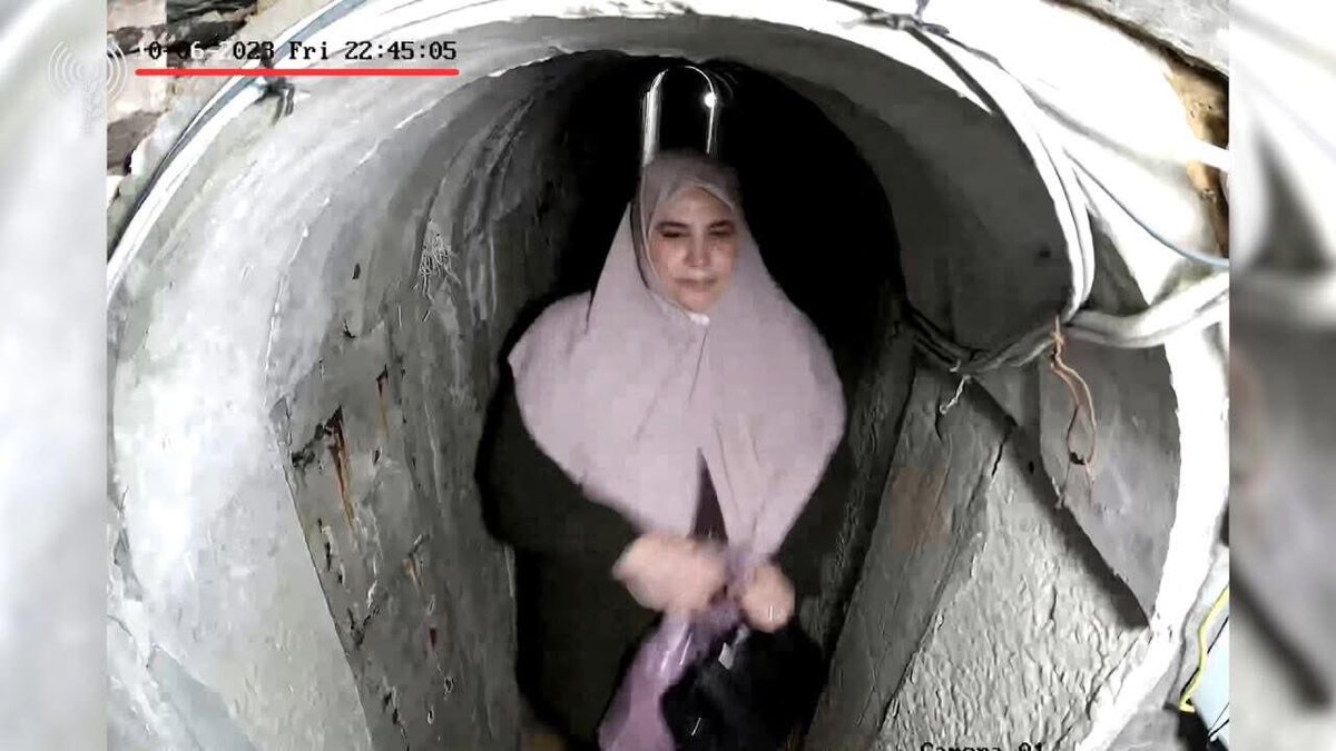 sabra_the's tweet image. With a fake passport, and lots of money: Yahya Sinwar's wife ran away to Turkey - and remarried.
Via: ynet
Photo: IDF spokesman
Credit: Einav Halabi