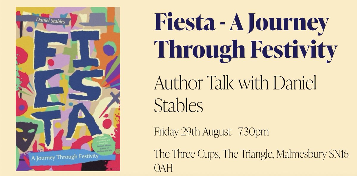 Icon Books (@iconbooks) on Twitter photo From drunken pilgrimages to sacrificial funerals, national days to neo-pagan necromancy, Fiesta is <a href="/DanStables/">Daniel Stables</a>' anthropological analysis of why we celebrate many cultures the ways we do.
Get your ticket to find out more!
barnowlbooks.co.uk/events-and-wha… From drunken pilgrimages to sacrificial funerals, national days to neo-pagan necromancy, Fiesta is <a href="/DanStables/">Daniel Stables</a>' anthropological analysis of why we celebrate many cultures the ways we do.
Get your ticket to find out more!
barnowlbooks.co.uk/events-and-wha…