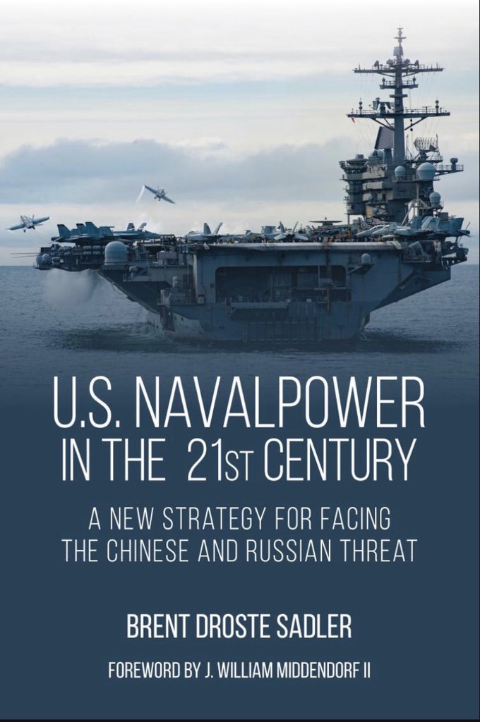 brentdsadler's tweet image. See the Math Behind the U.S. Navy Needed
Today’s Navy does not have the fleet required to cover all threats of national importance. Risk is growing too fast, solutions provided and new framework laid out in the book:
amazon.com/gp/aw/d/B0BPYK…