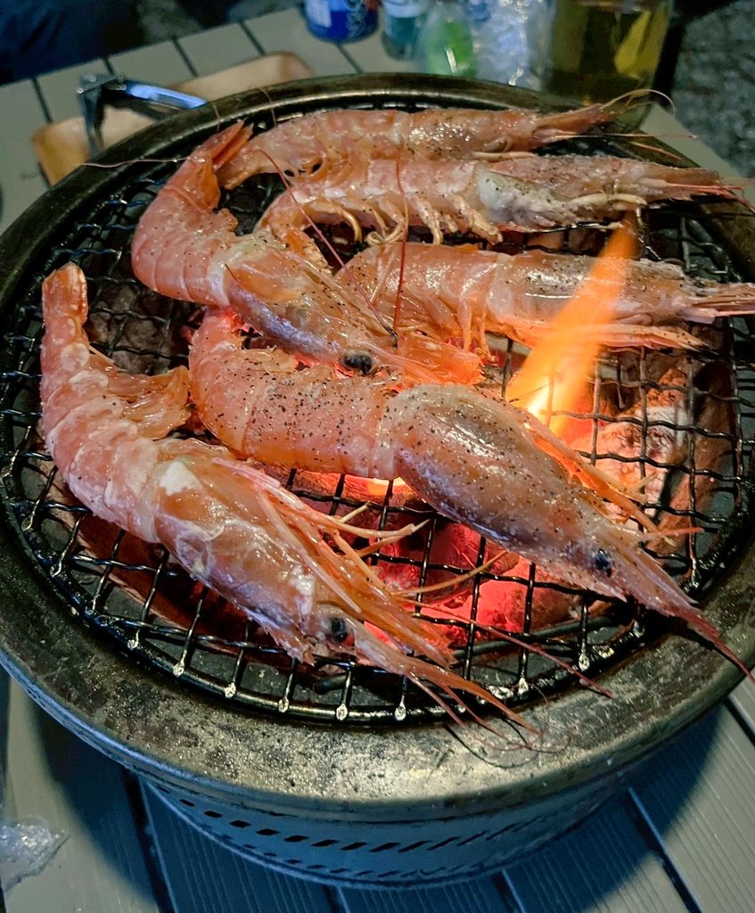 キャンプの夜はエビ🦐
間違いない♡
#キャンプ好き女子 #メガネ女子 #登山好き女子