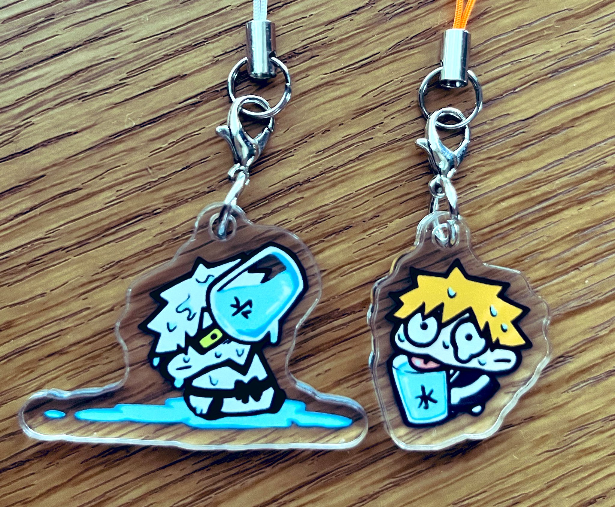 ふぇにくろ　アクキー ちょこらび AlbaNox さくらくん 黒衣装 アクキー - メルカリ