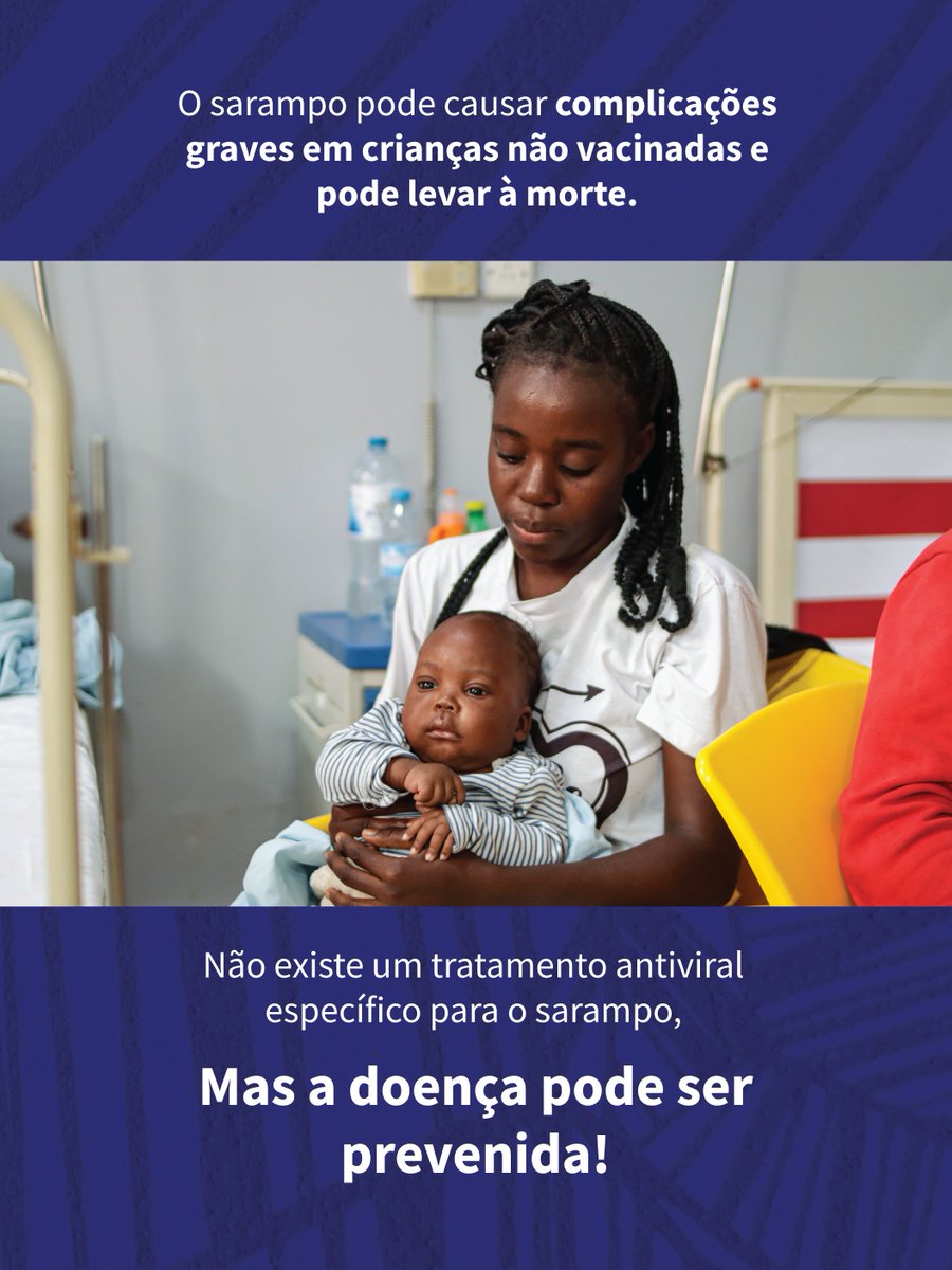 AngolaOms's tweet image. O sarampo é a doença mais contagiosa que a humanidade conhece.
Propaga-se pelo ar, causa febre, tosse e erupções na pele.
A única forma de prevenção é a vacina!
💉Vacina salva vidas! #Sarampo #Vacinação #OMSAngola