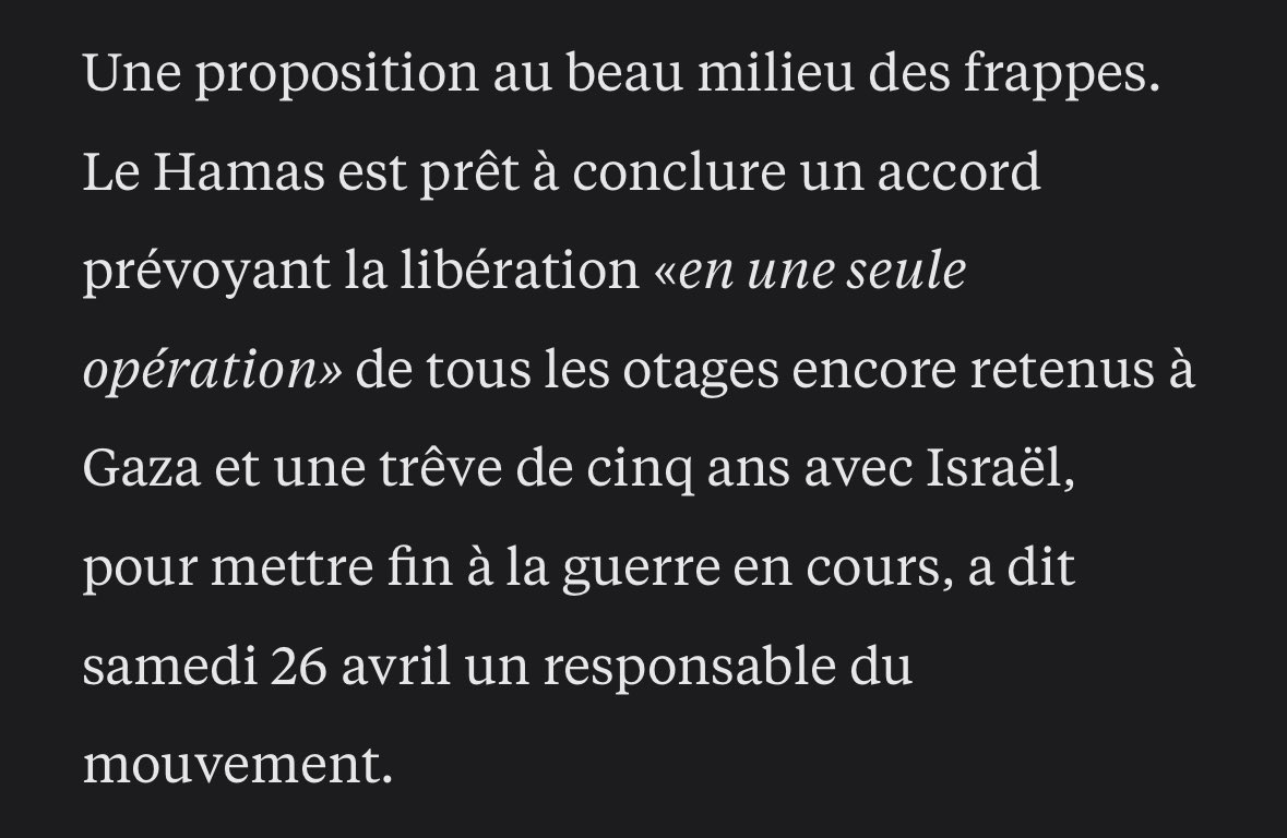 Portes_Thomas's tweet image. C’est aujourd’hui Israël, et lui seul, qui refuse d’arrêter le génocide à Gaza ⤵️