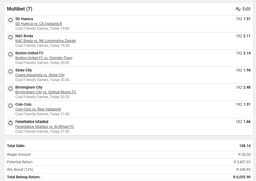 AlsonManyama's tweet image. Alson Consulting Pty Ltd FREE Whatsapp Group/Channel Betway Slip
FREE Group Link: whatsapp.com/channel/0029Vb…💥💥💥💥💥💥💥💥🔥🔥🔥🔥🔥
🕰️kick off 👉🏽 19:00
🔑 Betway 👉🏽Booking Code: BW7701E50
✅Sign up using Alson Manyama Betway Verified Registration Link:🙌Join BETWAY here…