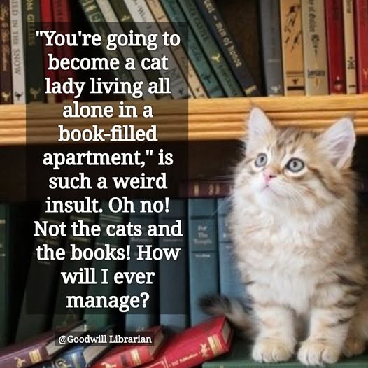 dusterdog1's tweet image. GOOD MORNING TWITTER WORLD!!!
I had some bot on here saying that women like me will end up alone except for a bunch of cats.
Well...
